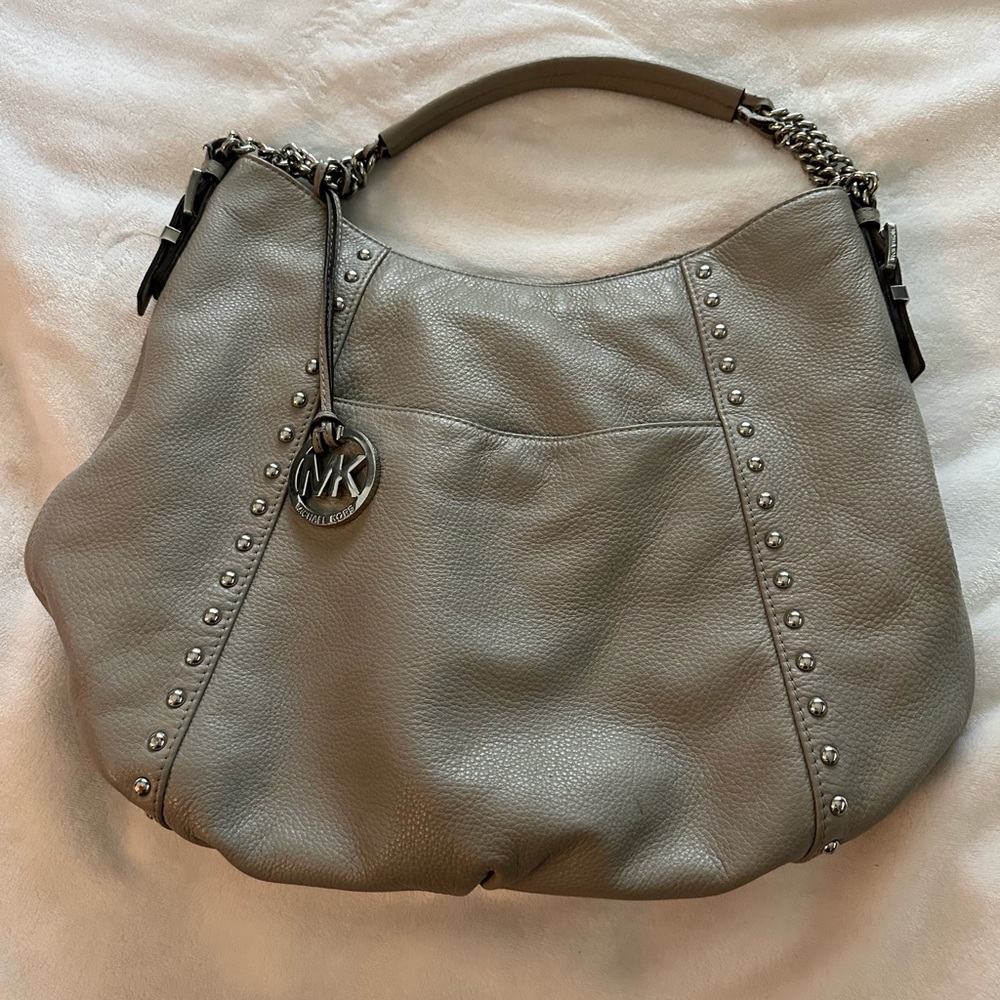 Large Grey Michael Kors Purse